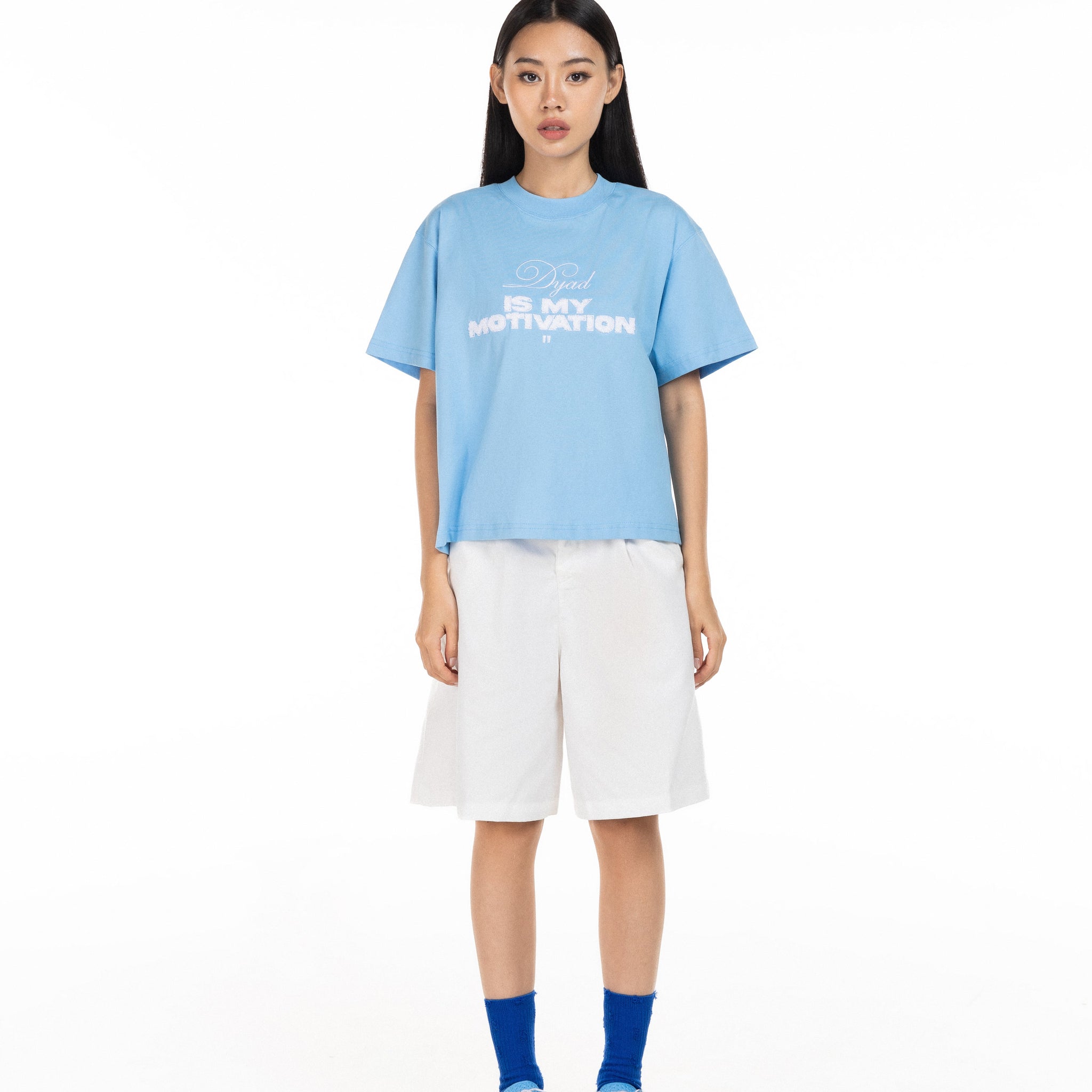 DYAD T - shirt is  my motivation - blue